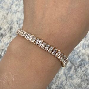 Elegant Gold and Silver Women's Bracelet